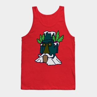 christmas squidward house Tank Top